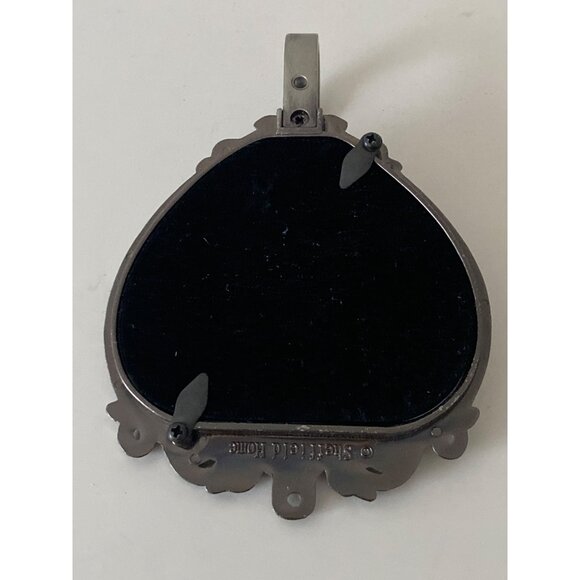 Sheffield Home Heart-Shaped Picture Frame With Hook 2.5" x 2.5" Floral Design - Picture 5 of 9